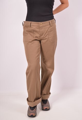 VINTAGE GUCCI FLARE JEANS BROWN