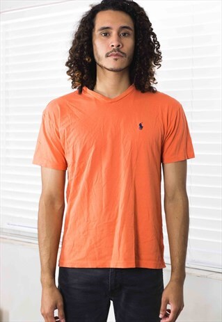 VINTAGE RALPH LAUREN T-SHIRT LOGO 90S S 5.1