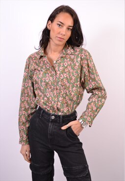 Vintage Cacharel Shirt Floral Multi