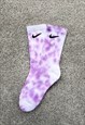 Nike Tie Dye Socks - Washed Purple