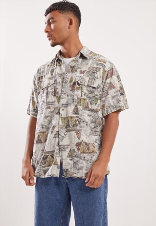 VINTAGE PATTERNED FESTIVAL SHIRT