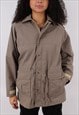 WOMENS VINTAGE WOOLRICH GREY JACKET