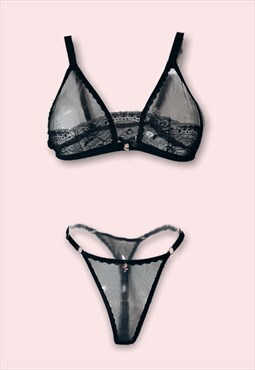 Lucky Lace & Mesh Set