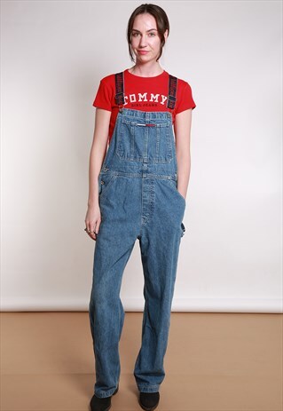 90S TOMMY HILFIGER LONG DUNGAREES