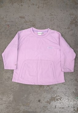 Vintage Y2K Ellesse Sweatshirt Lilac Purple with Logo
