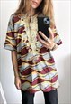 Cotton Printed Boho Long Tunic 