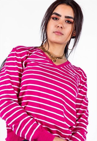 RALPH LAUREN STRIPED KNIT JUMPER K631