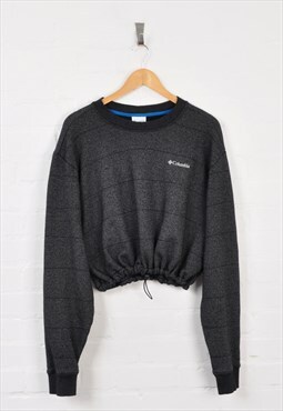 Columbia Rework Cropped Sweater Dark Grey XXL