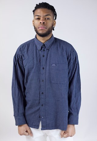 VINTAGE RALPH LAUREN CHAPS NAVY SHIRT