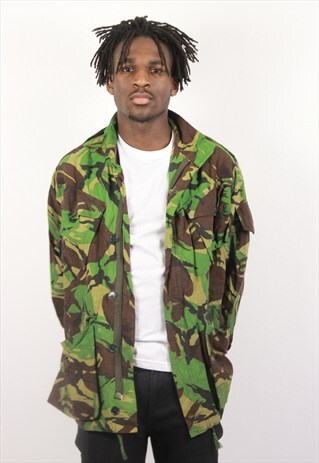 VINTAGE CAMO ARMY JACKET