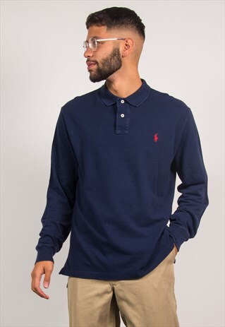 RALPH LAUREN LONG SLEEVE POLO T-SHIRT SHIRT