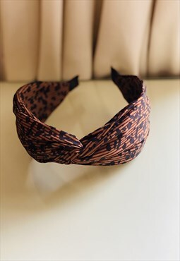 Leopard print headband comfortable headband 