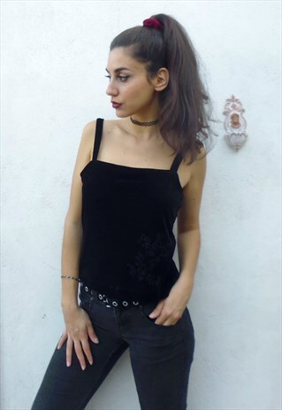 VINTAGE VELVET TOP