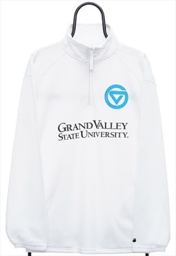 Vintage Grand Valley University White Sweatshirt Womens