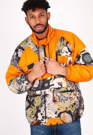 VINTAGE SKI PATTERN JACKET NJ885