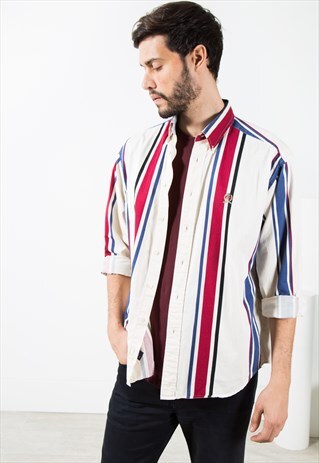 VINTAGE TOMMY HILFIGER SHIRT / S4657