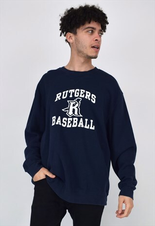 VINTAGE 90'S JOE BOXER NAVY SWEATSHIRT