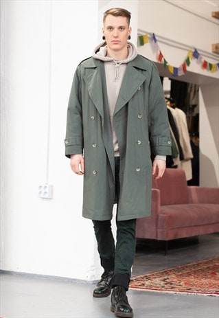 Vintage 90s Padded Trench Coat | NorthernGrip | ASOS Marketplace