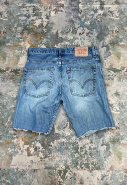 Men's Vintage Y2K Levi's Cut Off Denim Shorts