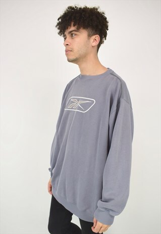 VINTAGE 90'S LIGHT PURPLE REEBOK SWEATSHIRT