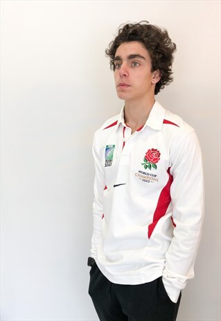 VINTAGE ENGLAND RUGBY POLO