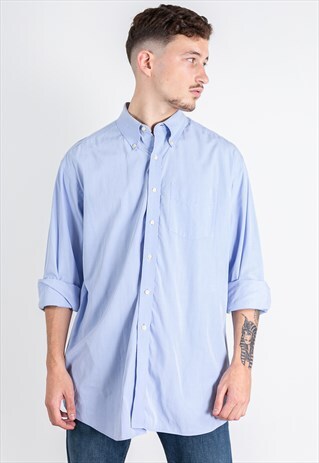 VINTAGE 80S TOMMY HILFIGER CLASSIC SHIRT / S9188