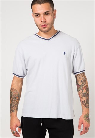 VINTAGE 80'S POLO RALPH LAUREN SPORT T-SHIRT / S0352