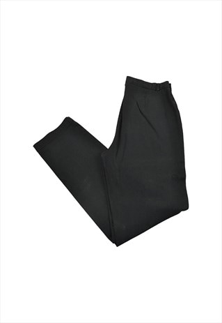Vintage Dockers Chino Cotton Pants Black Ladies W30 L32