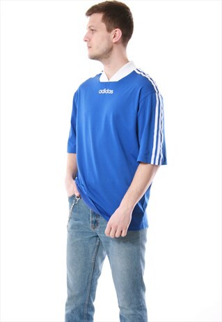90S VINTAGE ADIDAS RARE OLDSCHOOL T-SHIRT 13566