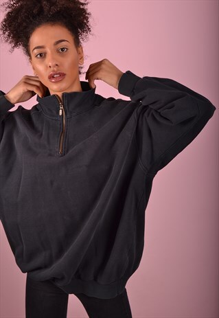 BLACK NIKE GOLF 1/4 ZIP JUMPER GJ4209