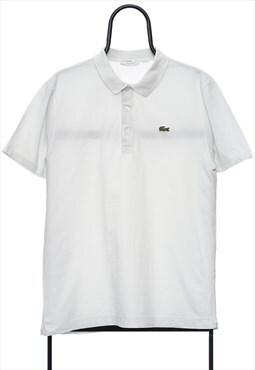 Lacoste Sport White Logo Polo Shirt