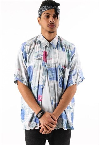VINTAGE PATTERN SHIRT PSAW239D