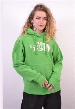 Vintage The North Face Hoodie Jumper Green