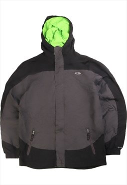 Vintage 90's Champion Windbreaker Jacket Waterproof Hooded