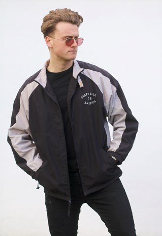 PERRY ELLIS VINTAGE USA TRACK JACKET