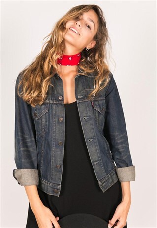 VINTAGE 80'S LEVI'S DENIM JACKET / S0016