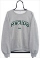 Vintage Russell Athletic Machias Grey Sweatshirt Mens