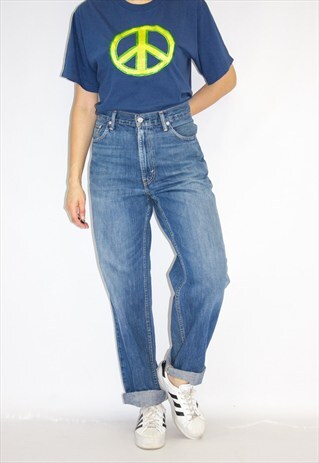 VINTAGE LEVI'S 501 BOYFRIEND STONEWASH JEANS