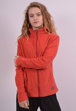 VINTAGE PATAGONIA FLEECE JACKET ORANGE