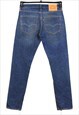 Vintage 90's Levi's Jeans / Pants Denim Straight Leg Blue 30