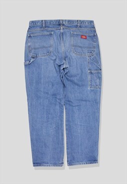 Vintage 90s Dickies Baggy Carpenter Workwear Jeans in Blue