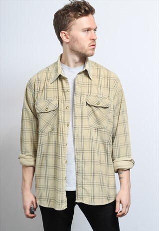 VINTAGE CORDUROY CORD SHIRT