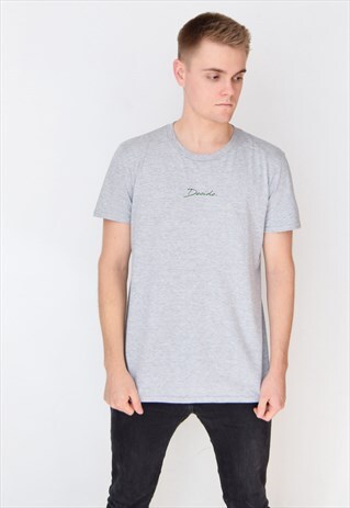 GREY DECIDE (GREEN) T-SHIRT