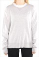 Champion - Grey Embroidered Crewneck Sweatshirt - XLarge