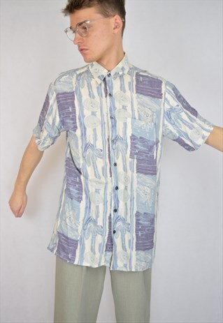 VINTAGE GRAPHIC MULTICOLOUR SHORT SLEEVE SHIRT
