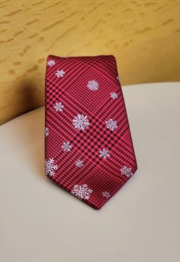 Christmas Theme Ties in Red color