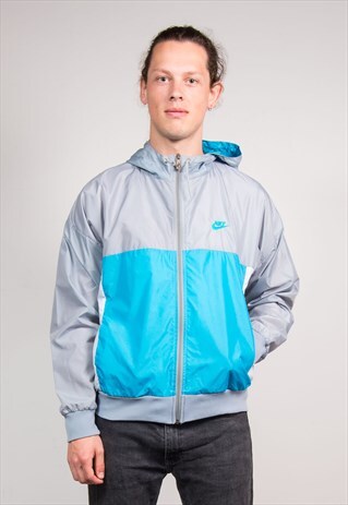 90'S VINTAGE NIKE SHELL TRACKSUIT JACKET TOP HOODED