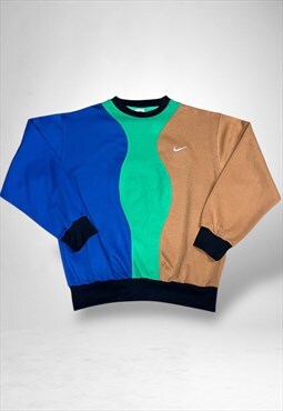 Reworked Nike Embroidered Sweatshirt