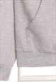 JERZEES 90'S HEAVYWEIGHT COTTON SWIMMING HOODIE SMALL GREY