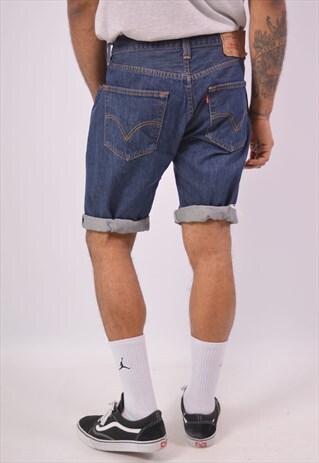 VINTAGE LEVI'S 501 DENIM SHORTS BLUEVINTAGE LEVI'S 501 DENIM